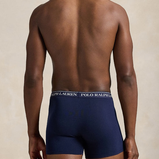 STRETCH-COTTON BOXER BRIEF 3-PACK NAVY