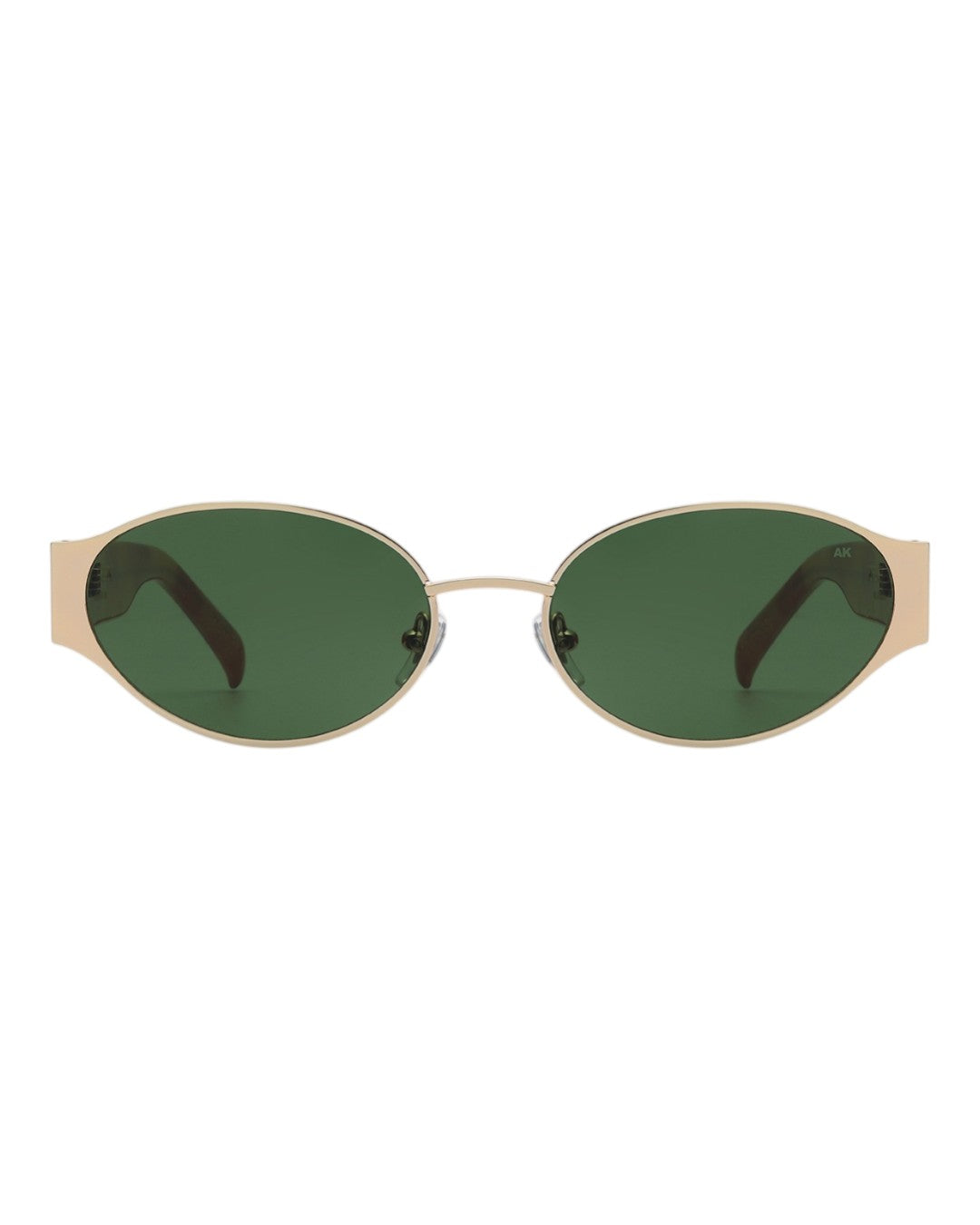Bella Sunglasses Gold Burnt Amber
