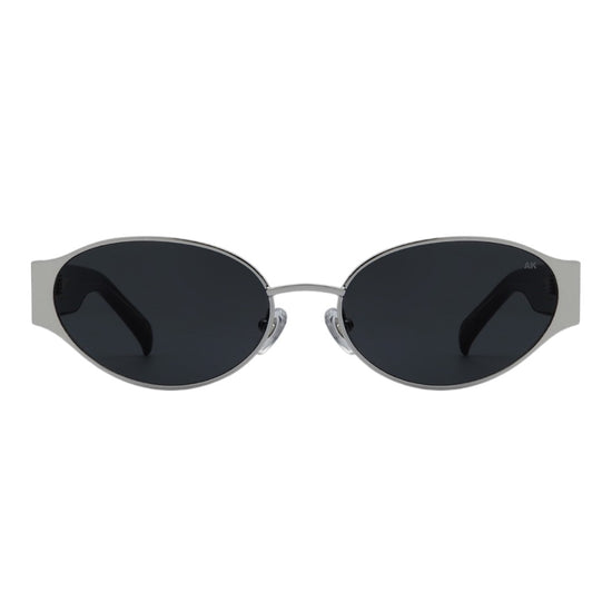 Bella Sunglasses Silver Black