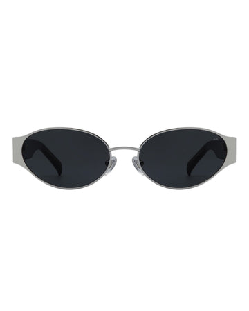 Bella Sunglasses Silver Black