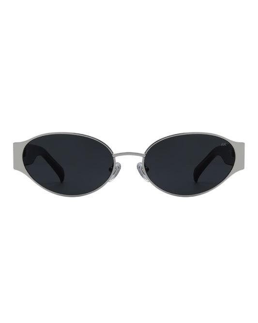 Bella Sunglasses Silver Black