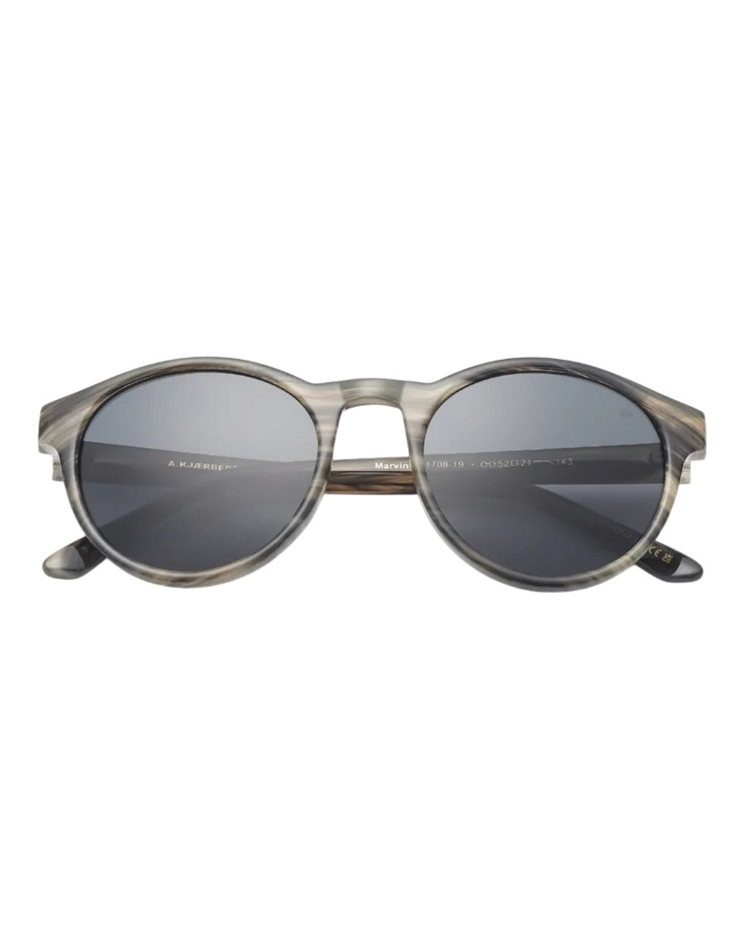 Marvin Sunglasses Striped Horn