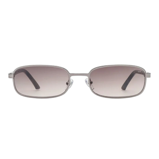 Noah Sunglasses Silver Striped Horn