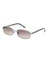 Noah Sunglasses Silver Striped Horn