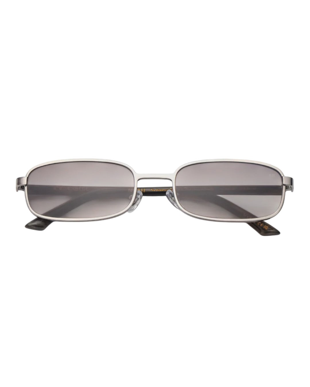 Noah Sunglasses Silver Striped Horn