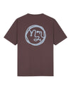 Lasso Cotton Face Tee Chocolateplum