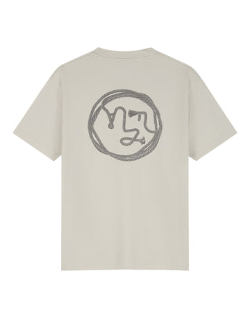 Lasso Cotton Face Tee Cement