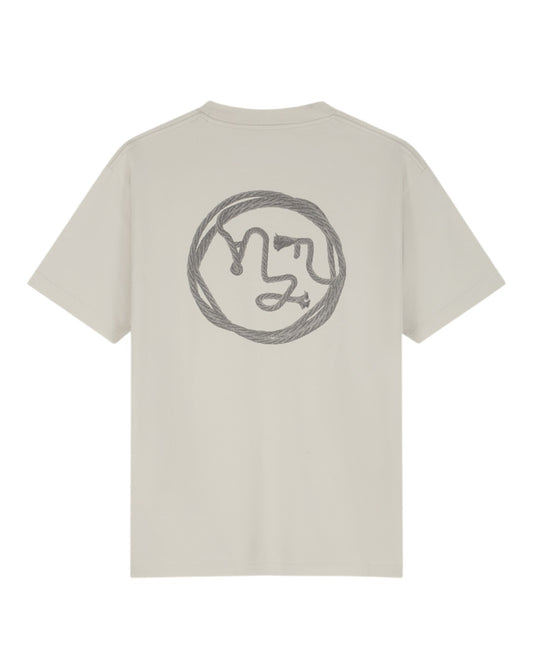 Lasso Cotton Face Tee Cement