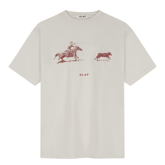 Cowboy Bull Cotton T-shirt