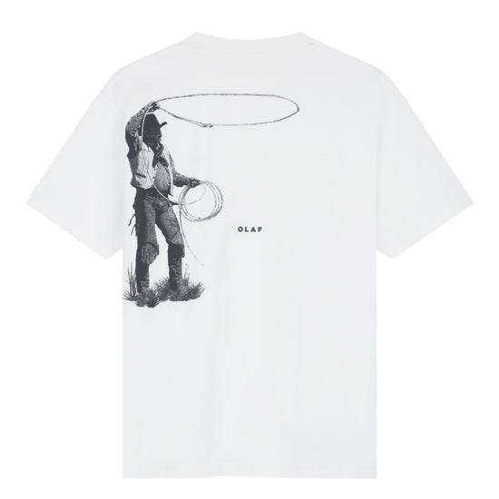 Cowboy Cotton T-shirt Optical White