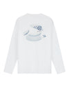 Broken Plate Cotton LS T-shirt Optical White