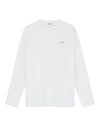 Broken Plate Cotton LS T-shirt Optical White