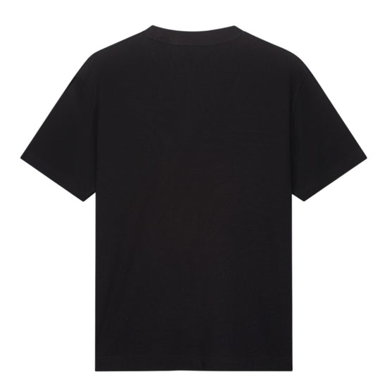 Cotton Waffle T-shirt Black