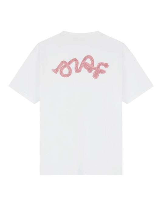 Lasso Signature Cotton T-shirt Optical White