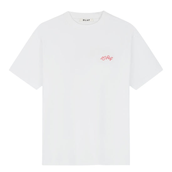 Lasso Signature Cotton T-shirt Optical White