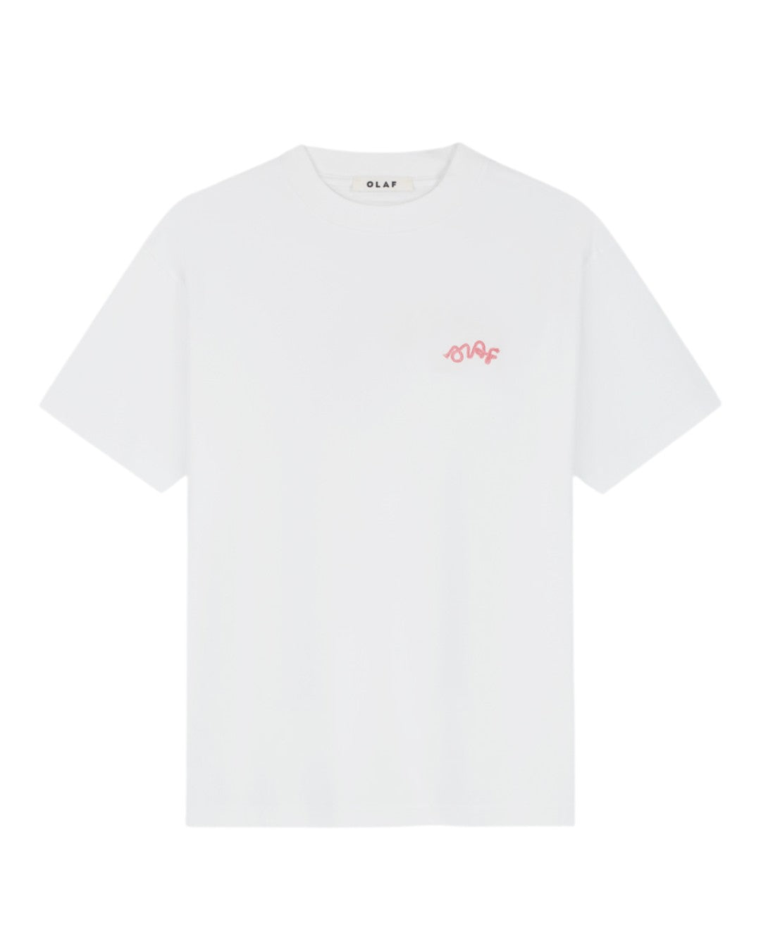 Lasso Signature Cotton T-shirt Optical White