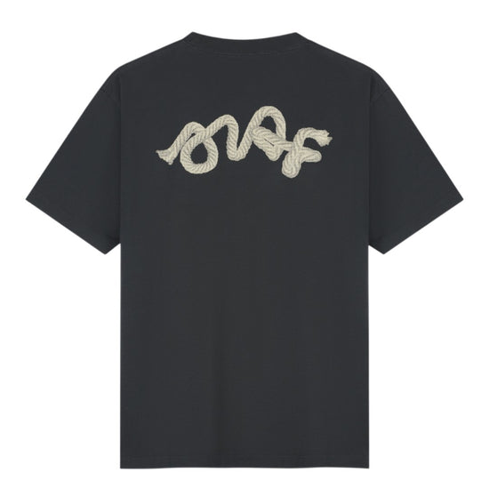 Lasso Signature Cotton T-shirt Charcoal