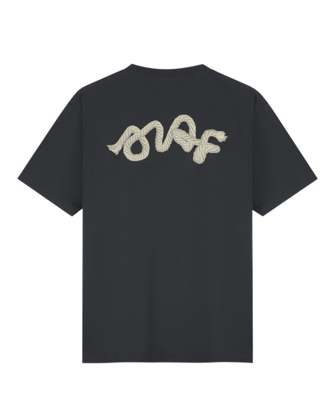 Lasso Signature Cotton T-shirt Charcoal