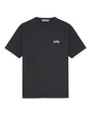 Lasso Signature Cotton T-shirt Charcoal