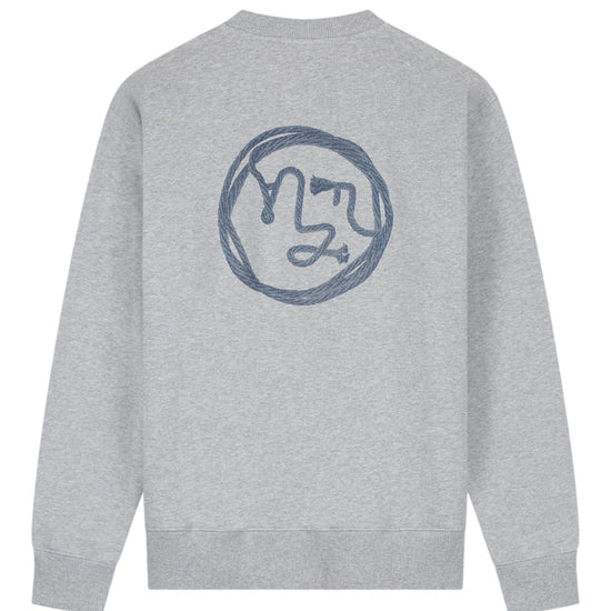 Lasso Face Sweater Heather Grey