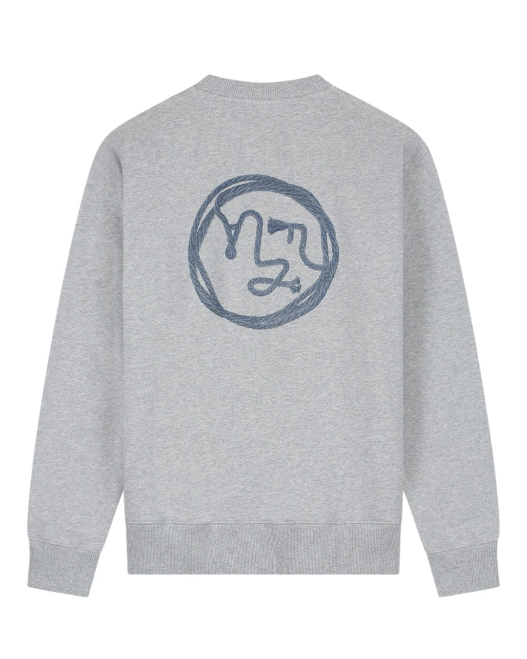 Lasso Face Sweater Heather Grey