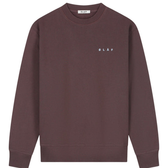 Lasso Face Sweater Chocolateplum