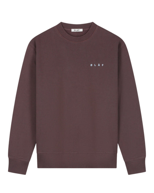 Lasso Face Sweater Chocolateplum