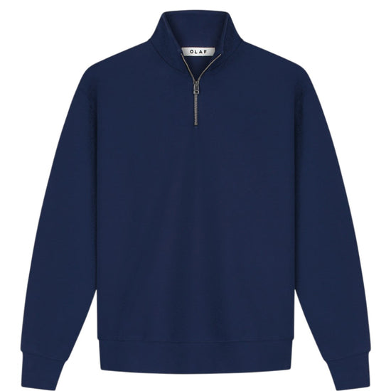 Essential Half Zip Sweater Navy Academy