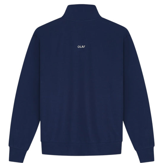 Essential Half Zip Sweater Navy Academy
