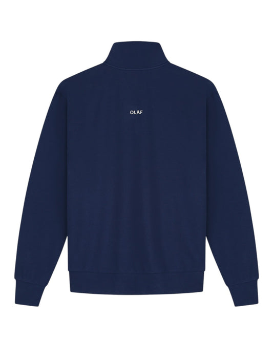Essential Half Zip Sweater Navy Academy