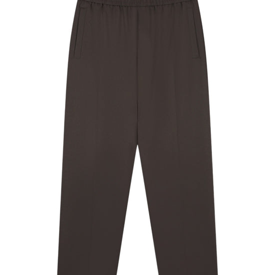 Slim Elasticared Trousers Chocolateplum