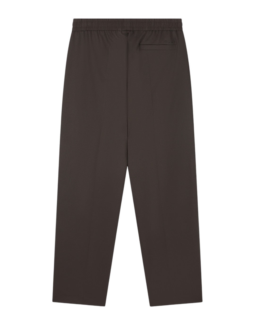 Slim Elasticared Trousers Chocolateplum
