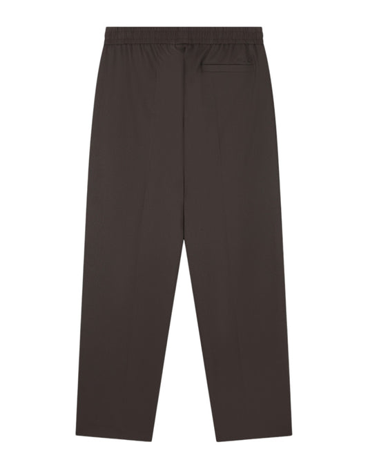 Slim Elasticared Trousers Chocolateplum
