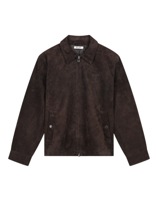 Suede Jacket Chocolateplum