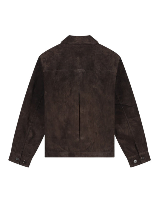 Suede Jacket Chocolateplum