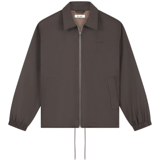 Coach Jacket Chocolateplum