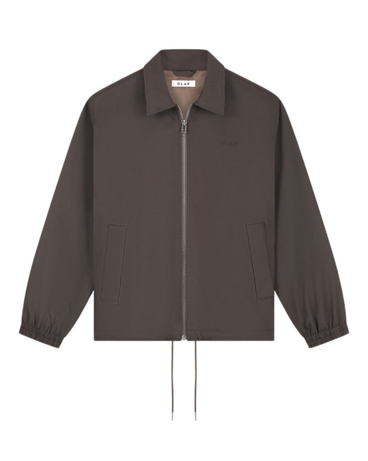 Coach Jacket Chocolateplum