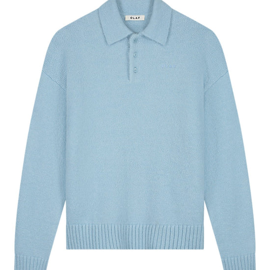Oversized Knitted LS Polo Windsurfer