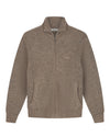 Signature Zip Knitted Mockneck Sweater