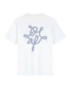 Lasso Monogram Cotton T-shirt Optical White