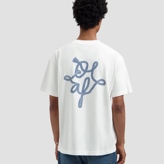 Lasso Monogram Cotton T-shirt Optical White