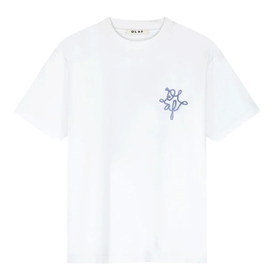 Lasso Monogram Cotton T-shirt Optical White