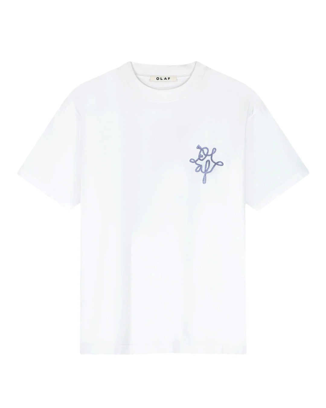 Lasso Monogram Cotton T-shirt Optical White
