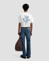 Lasso Monogram Cotton T-shirt Optical White