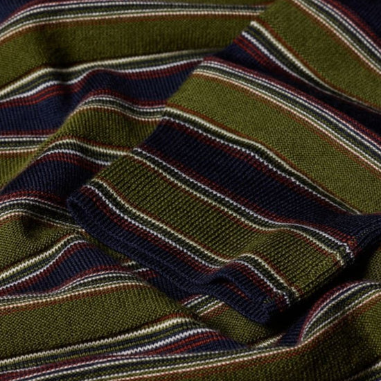 Full Zip Cardigan Green