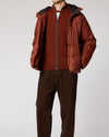 Full Zip Cardigan Red