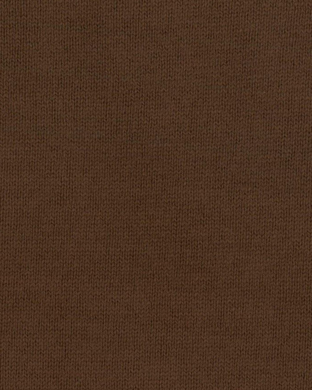 Zebra Badge Zip Neck Pullover Brown