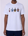 Cycle Jersey's Cotton Regular Fit T-shirt White