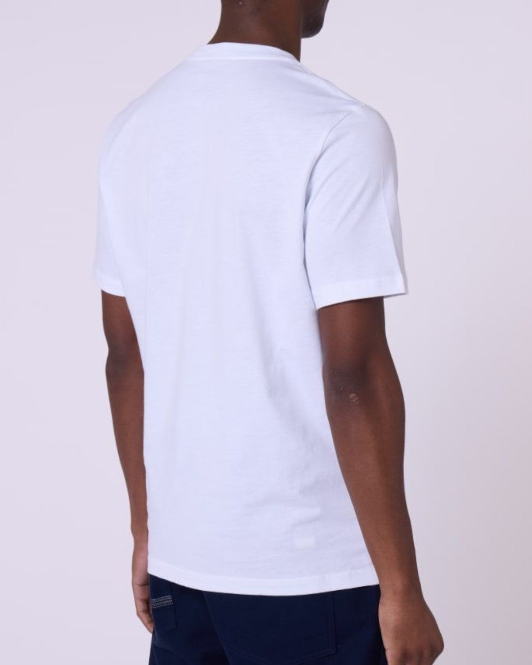Cycle Jersey's Cotton Regular Fit T-shirt White