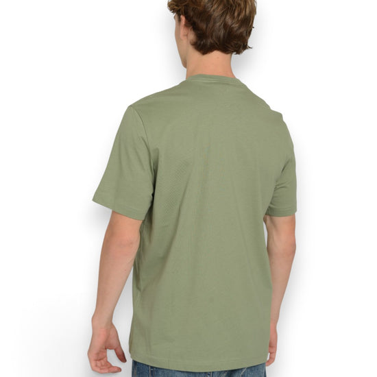 Chain Cotton Regular Fit T-shirt Blue